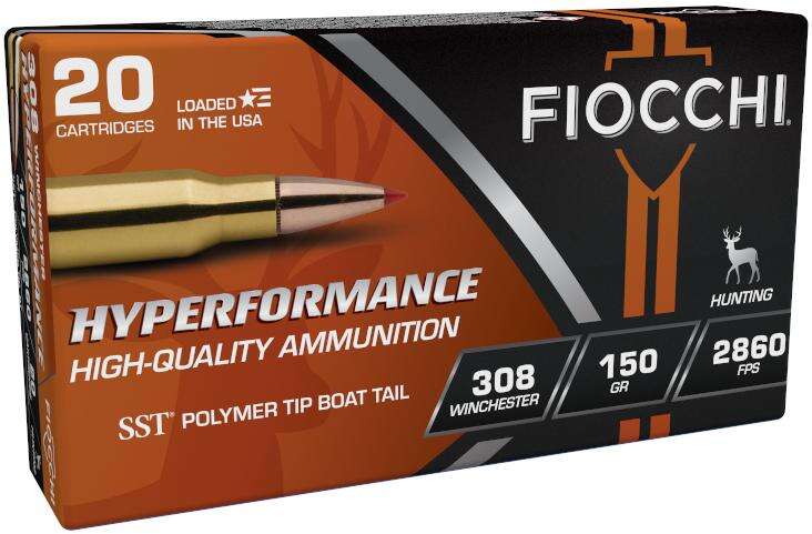 Ammunition Fiocchi Ammunition Ready Series 308Win FIOCCHI .308 Win. 150gr SST 2860 FPS 20 RD